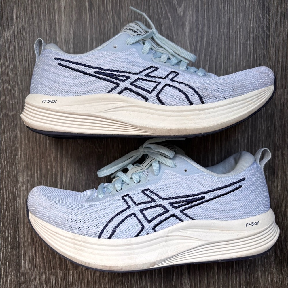 ASICS EvoRide Speed Sky Midnight W, Gently Used, Size 7.5W